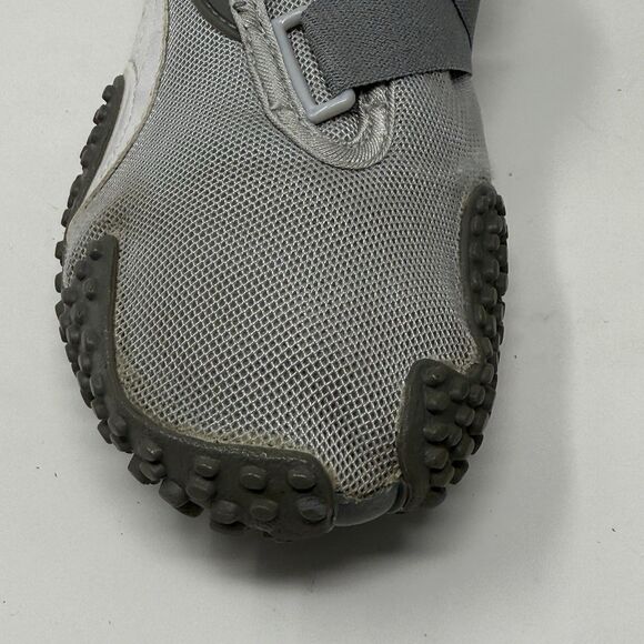 Puma Mostro Mesh Sneakers Shoes Womens 8 Gray Pink Perforated Vintage Y2K FLAW - Picture 6 of 16